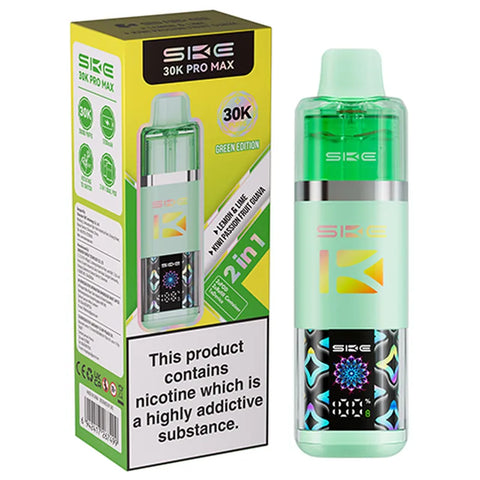 SKE Pro Max 30K 2 in 1 Prefilled Pod Kit Green Edition