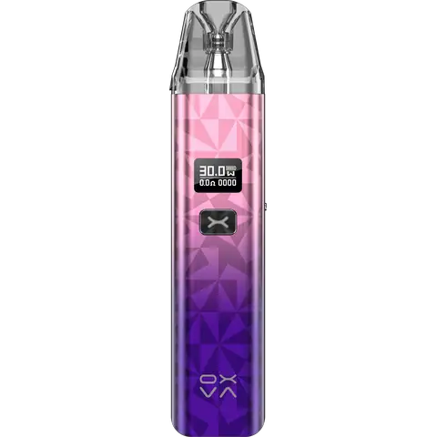 oxva xlim classic edition pod vape kit purple pink on clear background