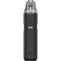 oxva xlim go pod vape kit in black colour on clear background