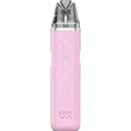 oxva xlim go pod vape kit in pink colour on clear background