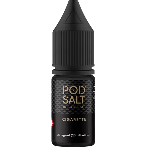 Pod Salt Core 10ml Nic Salts Cigarette Flavour In Clear Background