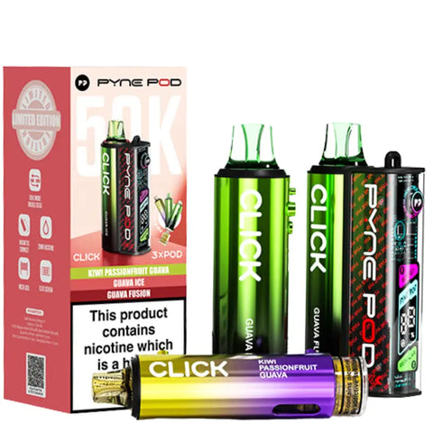 Pyne Click 50k Prefilled Pod Kit Guava Edition