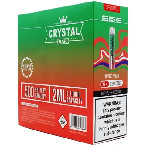 SKE Crystal Bar Disposables (Box Of 10)