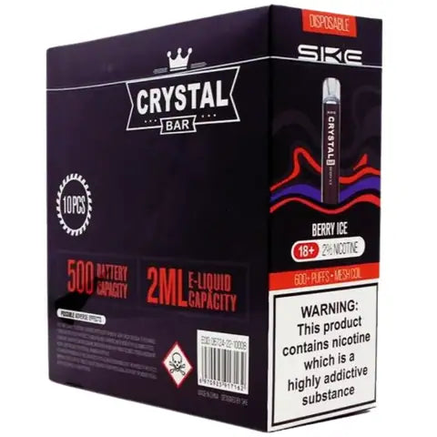 SKE Crystal Bar Disposables (Box Of 10)