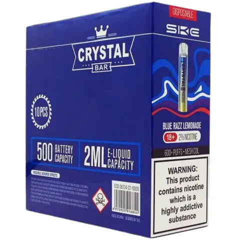 SKE Crystal Bar Disposables (Box Of 10)