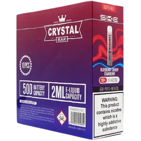 SKE Crystal Bar Disposables (Box Of 10)