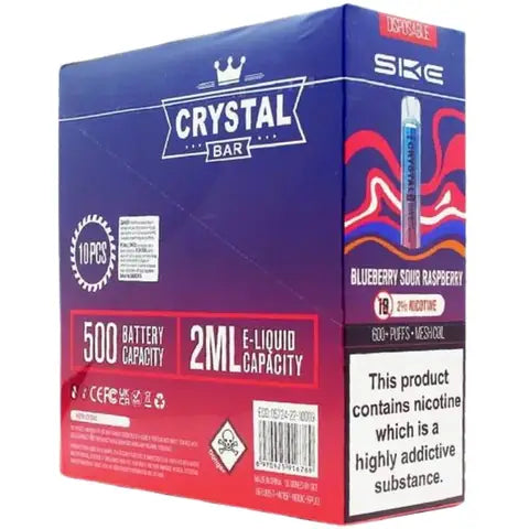 SKE Crystal Bar Disposables (Box Of 10)