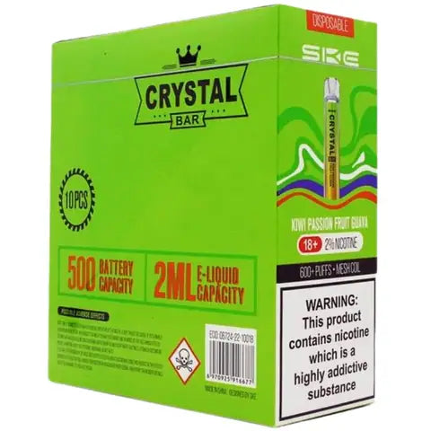 SKE Crystal Bar Disposables (Box Of 10)