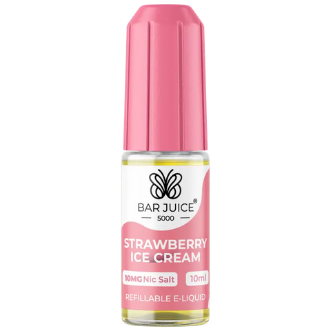 Bar Juice 5000 Strawberry Ice Cream Nic Salt 10mg