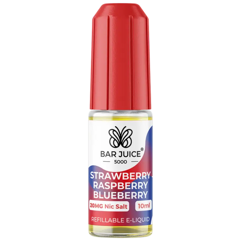 Bar Juice 5000 Strawberry Raspberry Blueberry Nic Salt 20mg