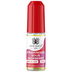 Bar Juice 5000 Strawberry Sour Raspberry Nic Salt