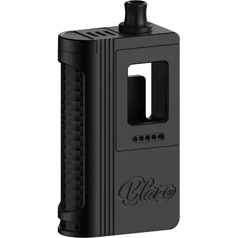 Thunderhead Creations Blaze Aio Boro Mod Black the back side with airflow