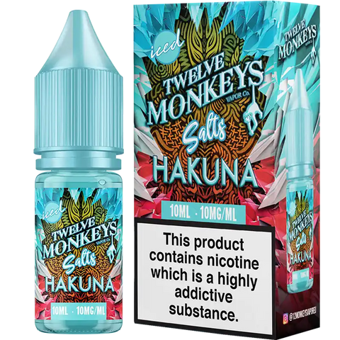 Twelve Monkeys Iced 10ml Nic Salts