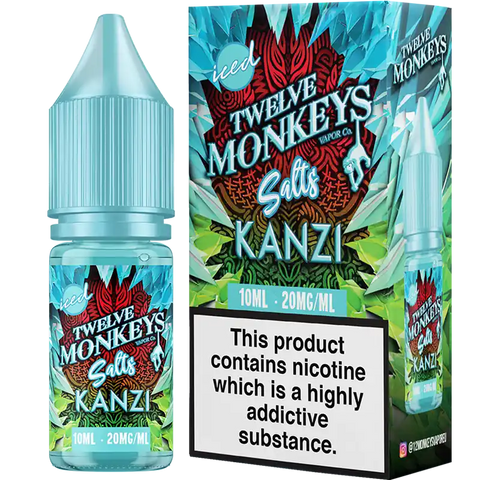 Twelve Monkeys Iced 10ml Nic Salts