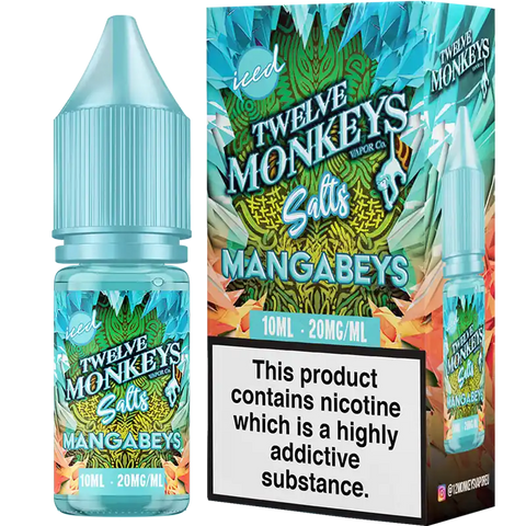 Twelve Monkeys Iced 10ml Nic Salts