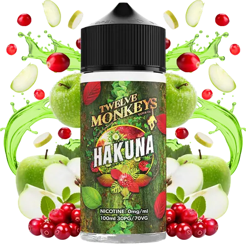 Twelve Monkeys 100ml Shortfills 2024 Edition