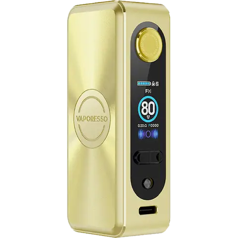 vapoesso gen se box mod colour platinum on clear background