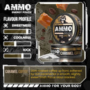Ammo Caramel Coffee Caffeine Pouches