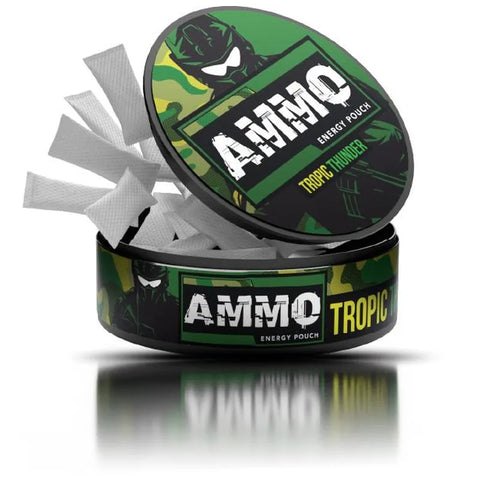 Ammo Tropic Thunder Caffeine Pouches