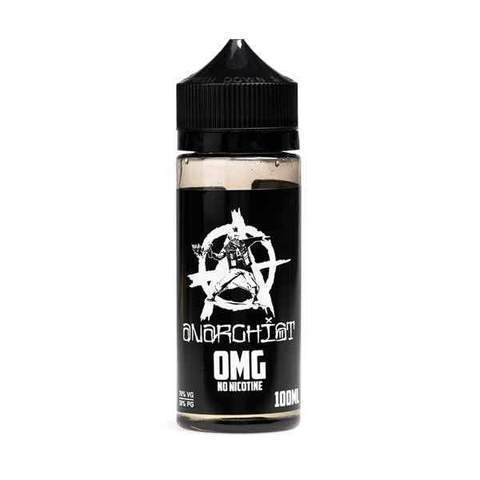 Anarchist 100ml Shortfill E-Liquids Black On White Background