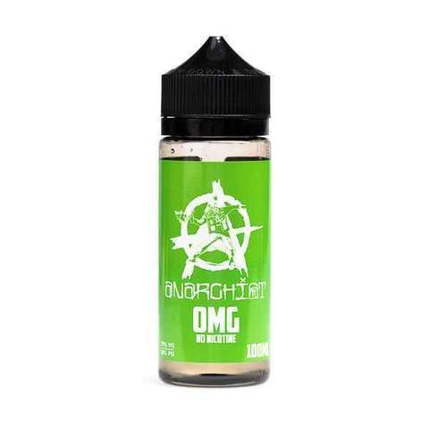 Anarchist 100ml Shortfill E-Liquids Green On White Background