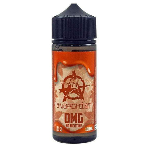 Anarchist 100ml Shortfill E-Liquids Tobacco Caramel On White Background