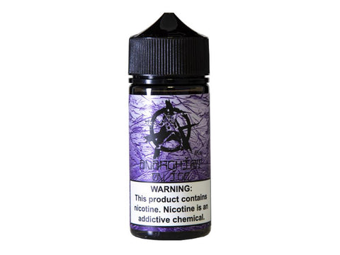 Anarchist On Ice 100ml Shortfill E-Liquids Purple on Ice On White Background