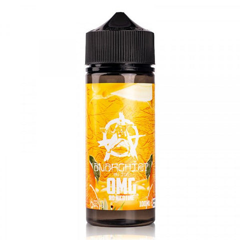 Anarchist On Ice 100ml Shortfill E-Liquids Tropical Orange on Ice On White Background