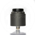 Asgard Mini 25mm RDA By Vaperz Cloud Matte Gunmetal (Aluminium Top Cap) On White Background