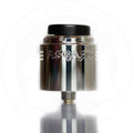 Asgard Mini 25mm RDA By Vaperz Cloud Polished Stainless (SS Top Cap) On White Background