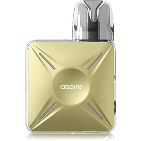 Aspire Cyber X Pod Kit Flax Yellow On White Background