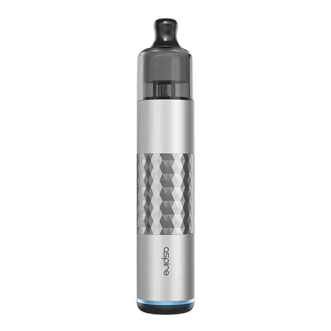 Aspire Flexus Stik Pod Kit Silver Diamond On White Background