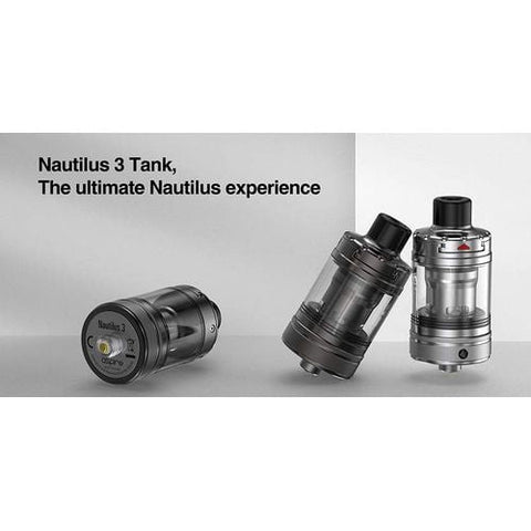 Aspire Nautilus 3 MTL Tank On White Background