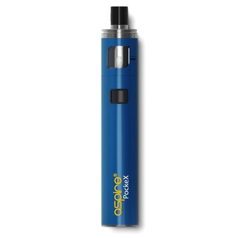 Aspire PockeX Starter Kit Blue On White Background