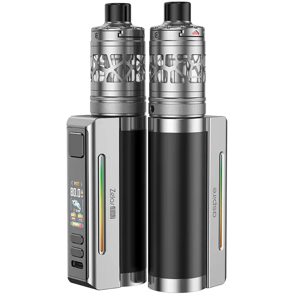 Aspire Zelos M80 Vape Kit Black and Silver