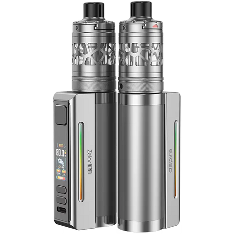 Aspire Zelos M80 Vape Kit Silver