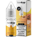 Bar Drop Salts 10ml E-Liquids Mango Lemonade