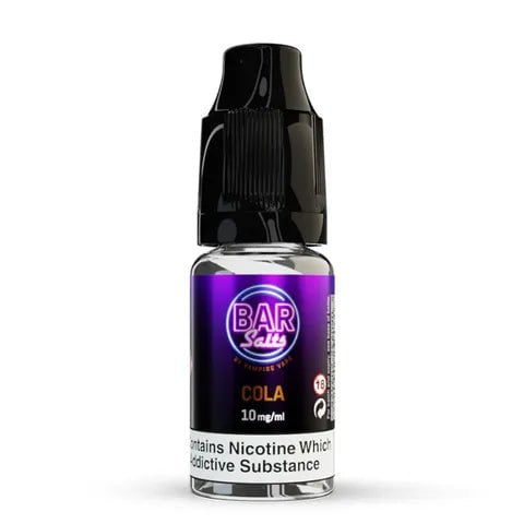 Bar Salts by Vampire Vape Cola / 10mg On White Background