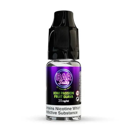 Bar Salts by Vampire Vape Kiwi Passion Fruit Guava / 10mg On White Background