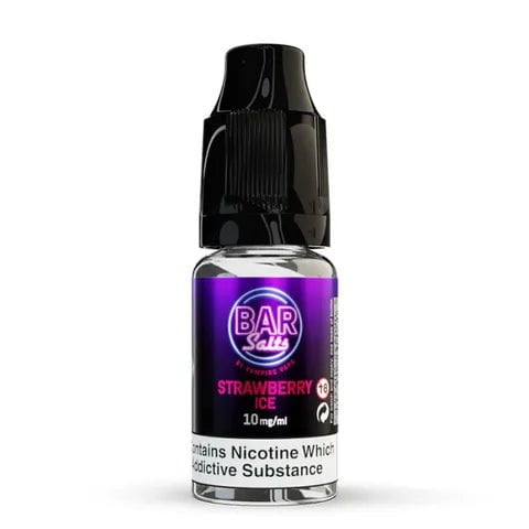 Bar Salts by Vampire Vape Strawberry Ice / 10mg On White Background