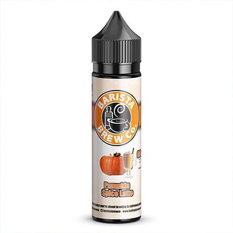 Barista Brew Co Shortfill E-Liquids Pumpkin Spiced Latte On White Background