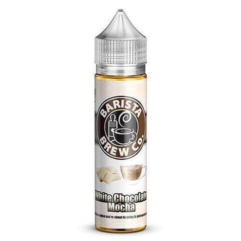 Barista Brew Co Shortfill E-Liquids White Chocolate Mocha On White Background