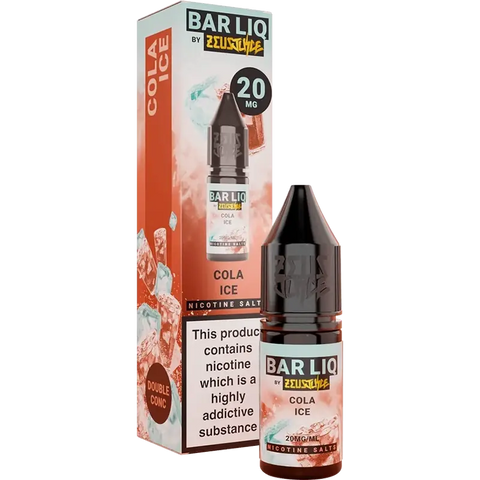 Zeus Juice Barliq Salt 10ml Nic Salt Cola Ice