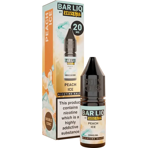 Zeus Juice Barliq Salt 10ml Nic Salt Peach Ice