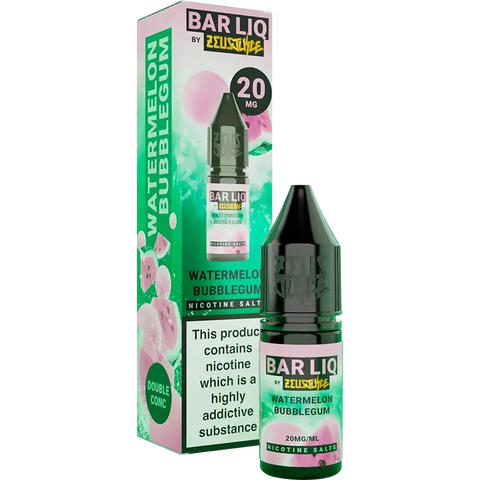 Zeus Juice Barliq Salt 10ml Nic Salt Watermelon Bubblegum