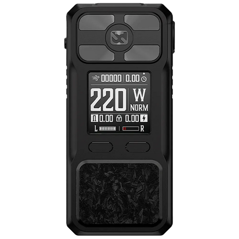 BD Vape Rayden 220 Full Black Box Mod