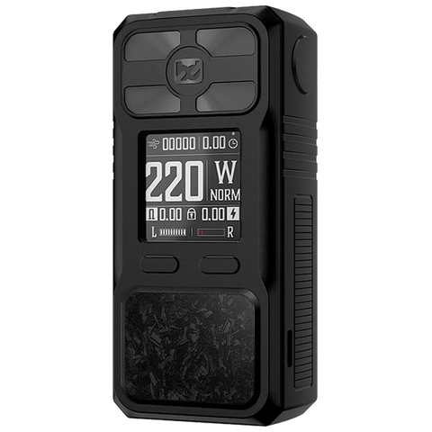 BD Vape Rayden 220 Full Black Box Mod Full Black