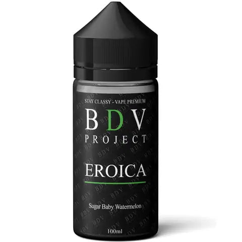 BDV Project 100ml Shortfill Eroica On White Background