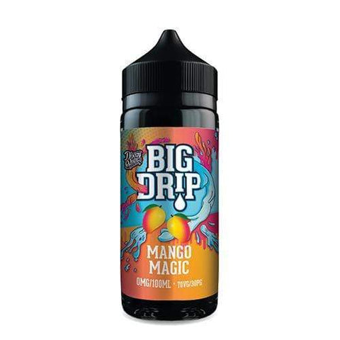 Big Drip by Doozy Vape Co 100ml Shortfill Mango Magic On White Background