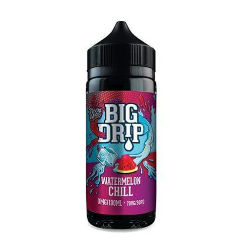 Big Drip by Doozy Vape Co 100ml Shortfill Watermelon Chill On White Background